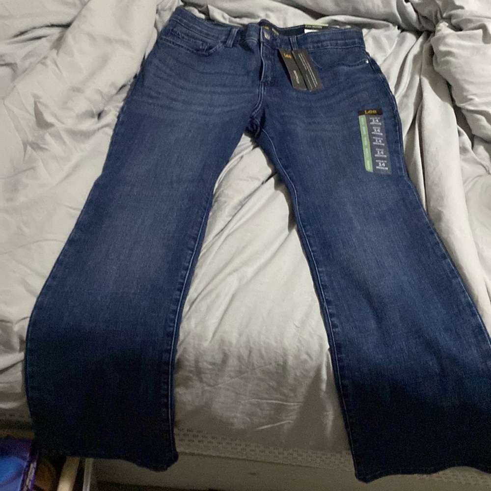 Dark blue Lee jeans